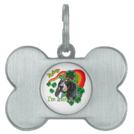 Bluetick Coonhound St Patricks Huisdieren Naamplaatje
