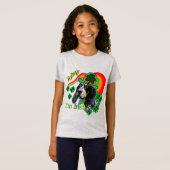 Bluetick Coonhound St Patricks T-shirt (Voorkant volledig)