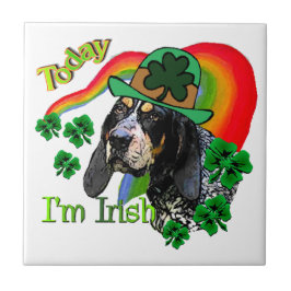 Bluetick Coonhound St Patricks Tegeltje