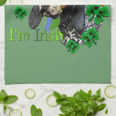 Bluetick Coonhound St Patricks Theedoek (Gevouwen)