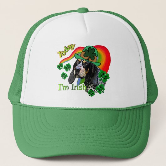 Bluetick Coonhound St Patricks Trucker Pet (Voorkant)