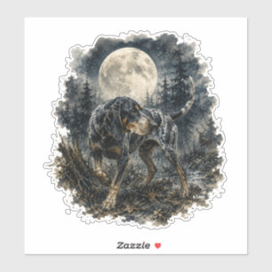 Bluetick Coonhound Sticker