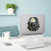 Bluetick Coonhound Sticker (Laptop op bureau)