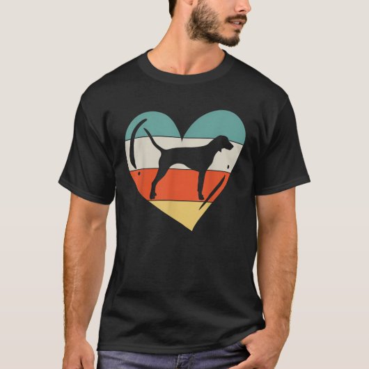 Bluetick Coonhound T-Shirt (Voorkant)
