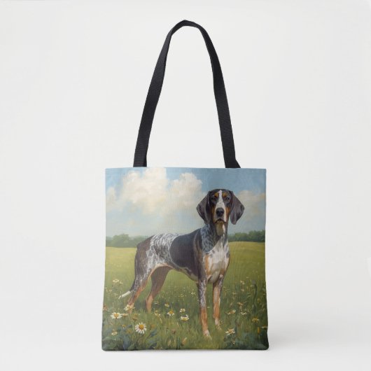 Bluetick Coonhound Tote Bag (Voorkant)