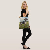 Bluetick Coonhound Tote Bag (Op model)