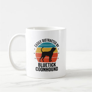 Bluetick Coonhound Vintage Hond Liefhebber Shirt O Koffiemok