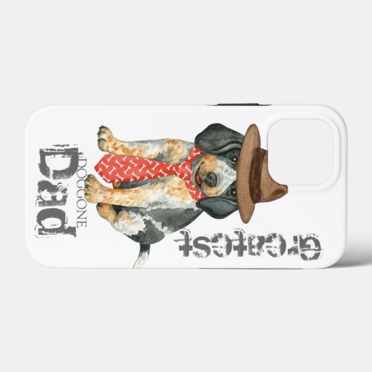 Bluetick Dad Case-Mate iPhone Case (Achterkant (horizontaal))