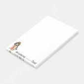 Bluetick Dad Post-it® Notes (Schuin)