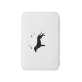 Bluetick Dog - Halloween Moon Silhouette Classic T Badmat (Voorkant Verticaal)