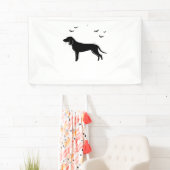 Bluetick Dog - Halloween Moon Silhouette Classic T Spandoek (Insitu)