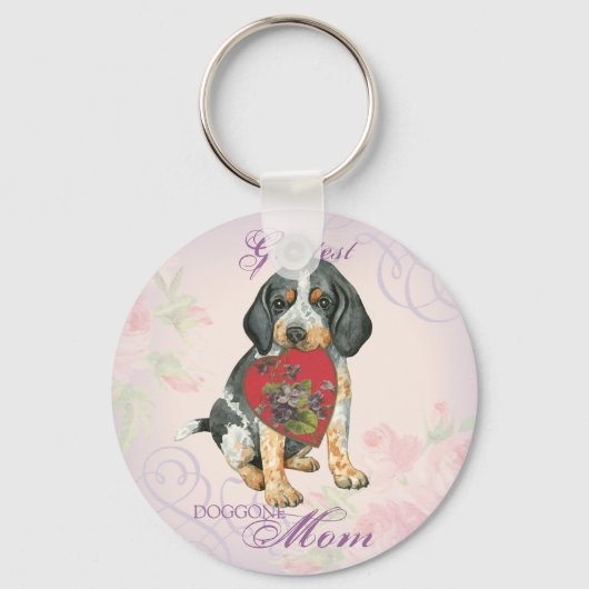 Bluetick Heart mama Sleutelhanger (Voorkant)