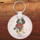 Bluetick Heart mama Sleutelhanger (Voorkant)