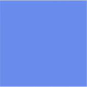 Bluetiful (effen kleur) sticker (Voorkant)