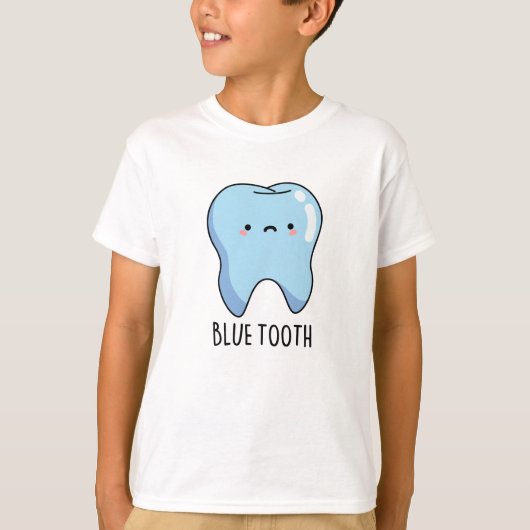 Bluetooth Funny Technical Blue Tooth Pun T-shirt (Voorkant)