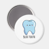 Bluetooth Grappige Technische Blue Tooth Grappenma Magneet (Voorkant / Achterkant)