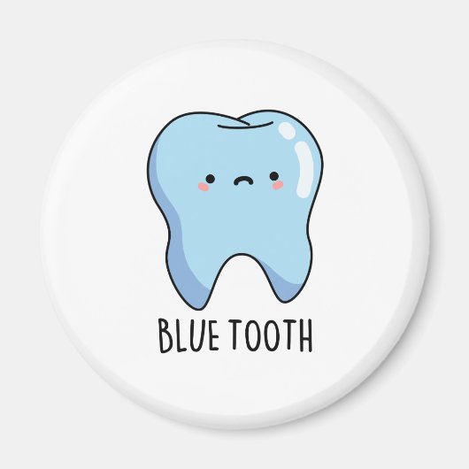 Bluetooth Grappige Technische Blue Tooth Grappenma Magneet (Voorkant)
