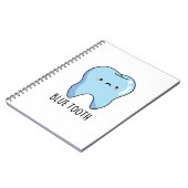 Bluetooth Grappige Technische Blue Tooth Grappenma Notitieboek (Linkerzijde)