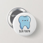Bluetooth Grappige Technische Blue Tooth Grappenma Ronde Button 5,7 Cm (Voorkant /achterkant)