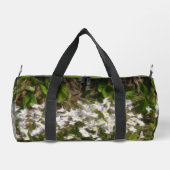 Bluets Tiny Flowers Olieverfschilderij gepersonali Plunjezak (Achterkant)