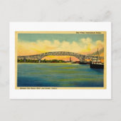 Bluewater Bridge Port Huron Michigan Briefkaart (Voorkant)