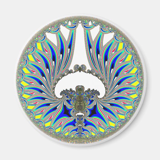 'BlueWings' Magneet (Voorkant)