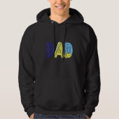 Bluey-Dad-Mum Love Fathers Day Hoodie (Voorkant)