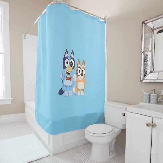 Bluey douchegordijn (In situ)