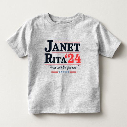 Bluey - Hier komen de Grannies - 2024 Shirt (Voorkant)