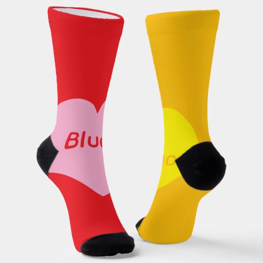 Bluey Hugs Reversible Sokken (Gebogen)