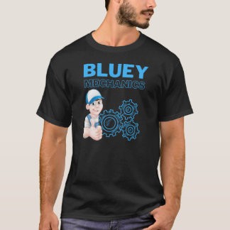 Bluey Mechanics Car Service T-shirt