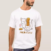 Bluey Oh Biscuits Cat Cartoon shirt (Voorkant)