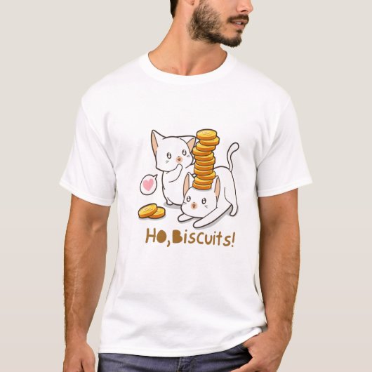 Bluey Oh Biscuits Cat Cartoon shirt (Voorkant)