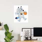 bluey poster (Thuiskantoor)