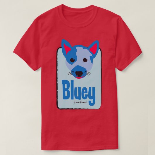 Bluey T-shirt (Design voorkant)