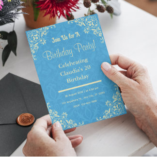 Bluey Verjaardag Uitnodigingen