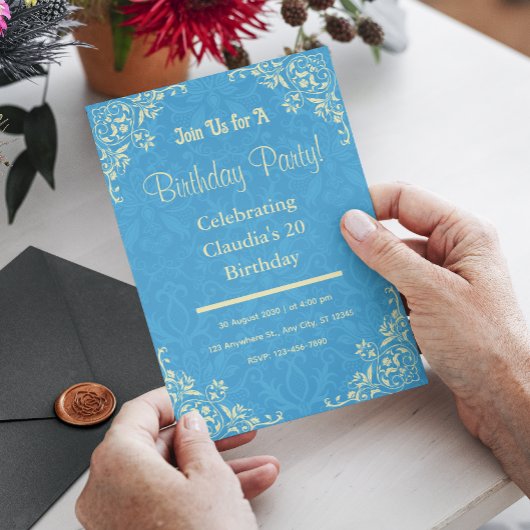 Bluey Verjaardag Uitnodigingen