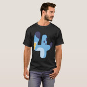 Blueysss 4e verjaardag t-shirt (Voorkant volledig)