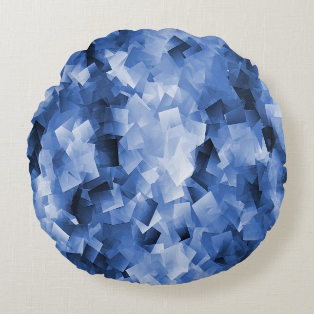 Bluezy Times..... Rond Kussen (Voorkant)