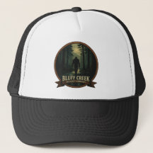 Bluff Creek – Bigfoot Country Badge ontwerp