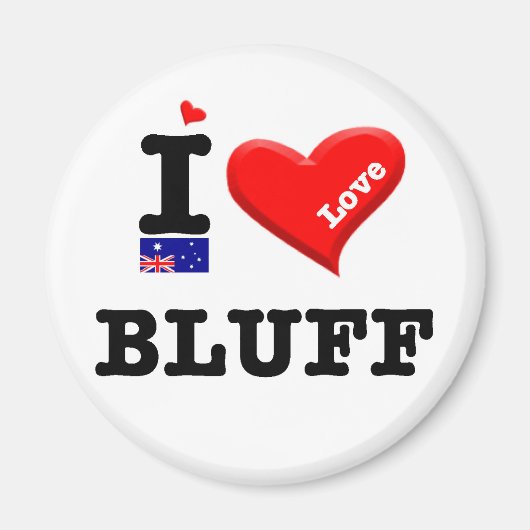 BLUFF - I Love Magneet (Voorkant)