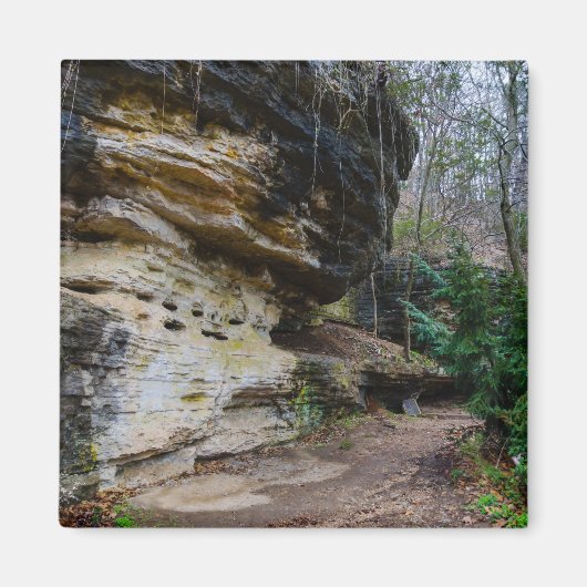 Bluff Lined Walk Magneet (Voorkant)