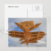 Bluff, Nieuw-Zeeland Briefkaart (Voorkant / Achterkant)