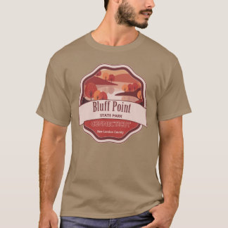 Bluff Point State Park New London County Connectic T-shirt