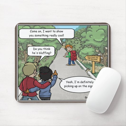 Bluffing Funny Muismat (Met muis)