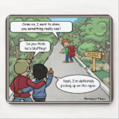 Bluffing Funny Muismat (Voorkant)