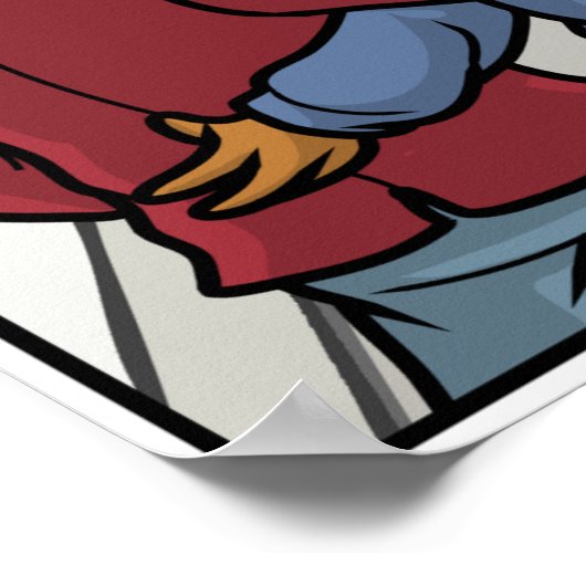 Bluffing Funny Poster (Hoek)