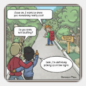 Bluffing Funny Stickers (Voorkant)