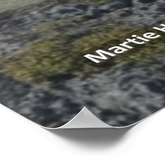 Bluffs bij Half Moon Bay II - Poster (Hoek)