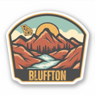 Bluffton, Georgia Sticker